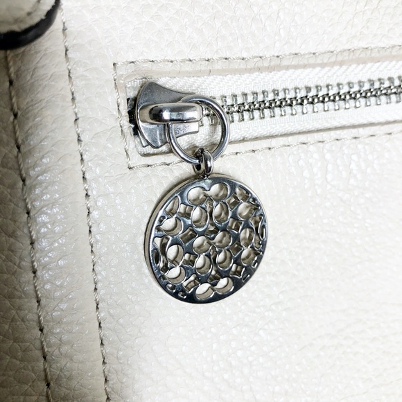 Coach Alexandra Convertible Leather Hobo Handbag - Picture 7 of 11